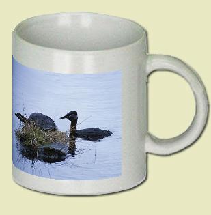 Red-necked Grebe Coffee Mug