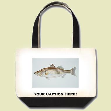 Striped Bass Tote Bag
