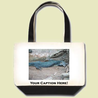 Water Monitor Tote Bag