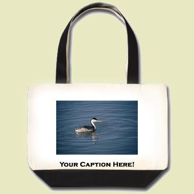Clark's Grebe Tote Bag