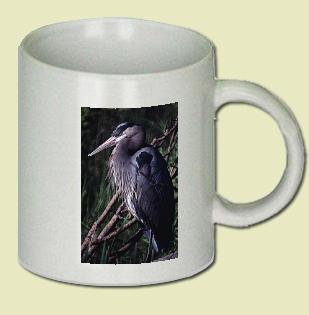 Great Blue Heron Coffee Mug