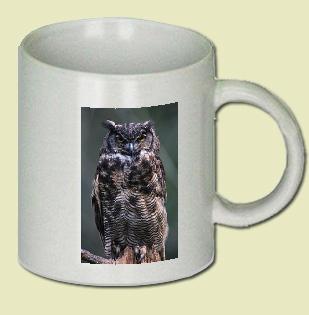 Great Horned Owl Coffee Mug