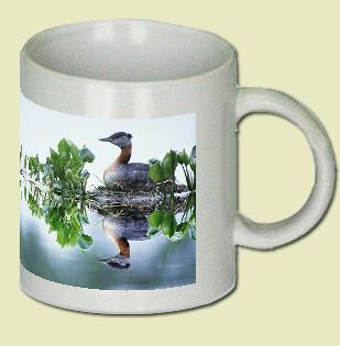 Red Necked Grebe Coffee Mug