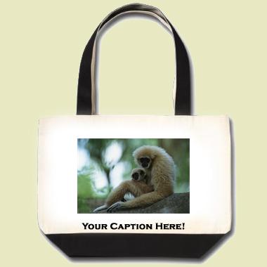 Gibbon Tote Bag