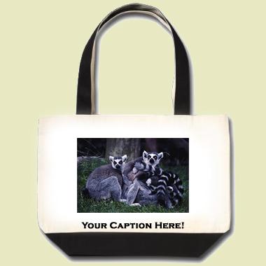 Ringtailed Lemur Tote Bag