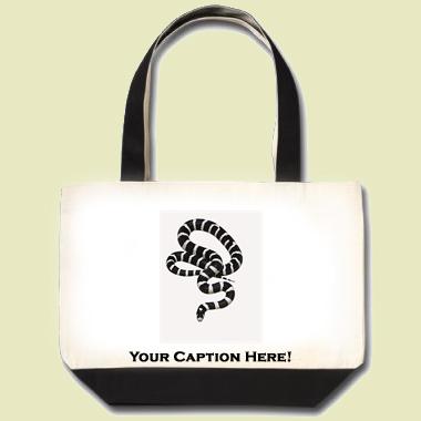 King Snake Tote Bag