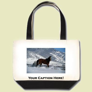 Quarter Horse Tote Bag