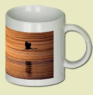 Great Blue Heron Coffee Mug