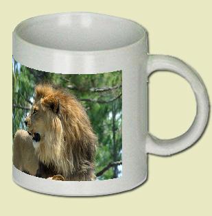 Lion Coffee Mug