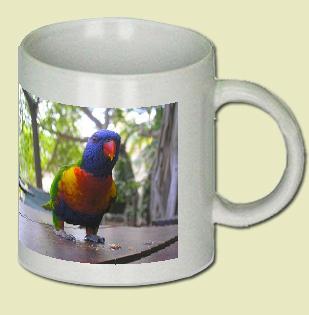 Rainbow Lorikeet Coffee Mug