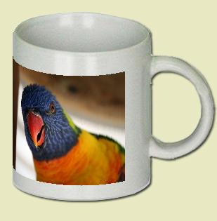 Rainbow Lorikeet Coffee Mug