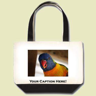 Rainbow Lorikeet Tote Bag