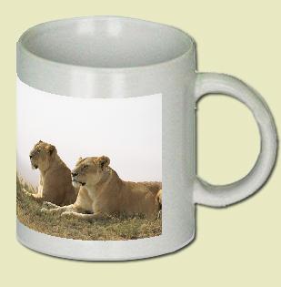 Lion Coffee Mug