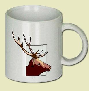 Reindeer Coffee Mug