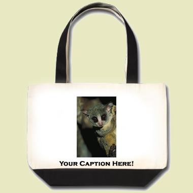 Senegalese Bush Baby Tote Bag