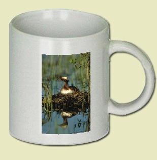 Horned Grebe Coffee Mug