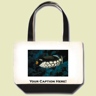 Clown Trigger Fish Tote Bag