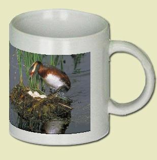 Horned Grebe Coffee Mug