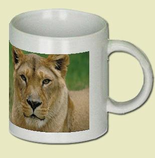 Lion Coffee Mug