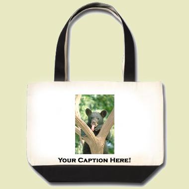 Black Bear Tote Bag