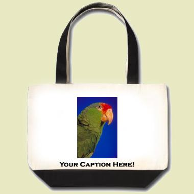 Green Cheeked Amazon Parrot Tote Bag