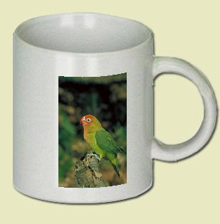 Lilians Lovebird Coffee Mug