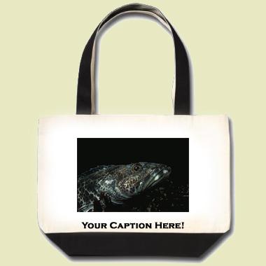 Lingcod Fish Tote Bag