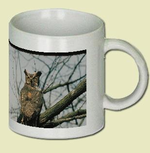 Great Horned Owl Coffee Mug