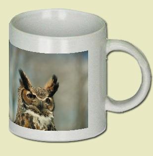 Great Horned Owl Coffee Mug