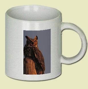 Great Horned Owl Coffee Mug