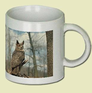 Great Horned Owl Coffee Mug