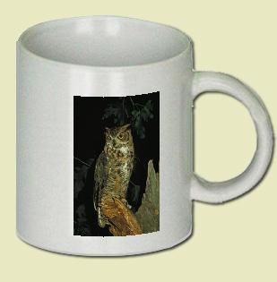 Great Horned Owl Coffee Mug