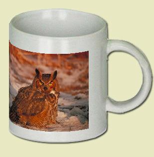 Great Horned Owl Coffee Mug