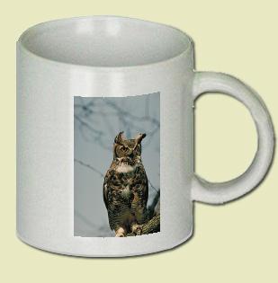 Great Horned Owl Coffee Mug