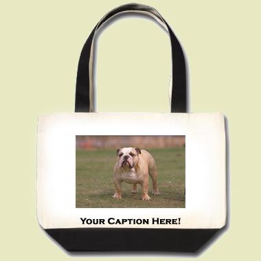 Bulldog Tote Bag
