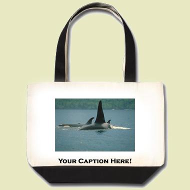 Killer Whale Tote Bag