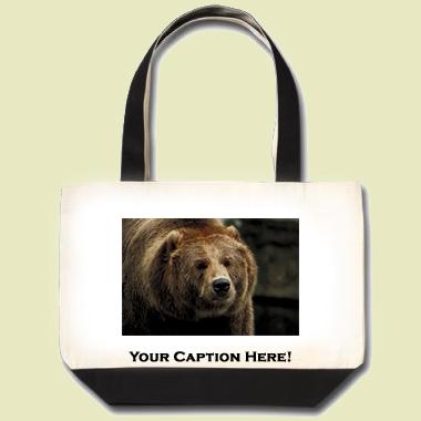 Grizzly Bear Tote Bag