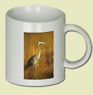 Great Blue Heron Coffee Mug
