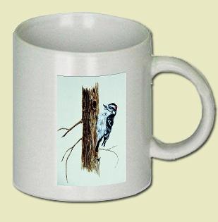 Downy woodpecker Coffee Mug