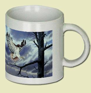 Red-tailed hawk Coffee Mug