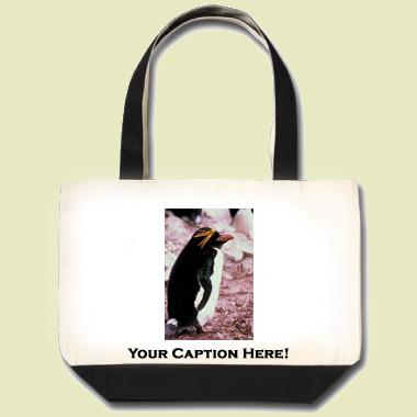 Macaroni penguin Tote Bag