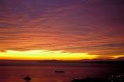 Low Red Clouds Magnet