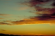 Orange Clouds Magnet