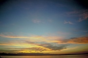 Orange Clouds Magnet