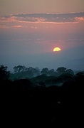 Pink and Blue Sunrise Magnet