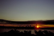 Rayed Sunset Magnet
