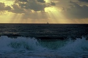 Rays through Clouds Magnet