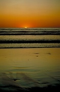 Silver Sunset Magnet
