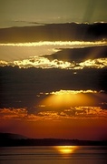 Sun and Clouds Magnet