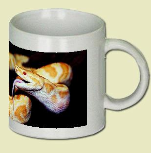 Burmese python Coffee Mug